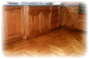kitchen hardwood