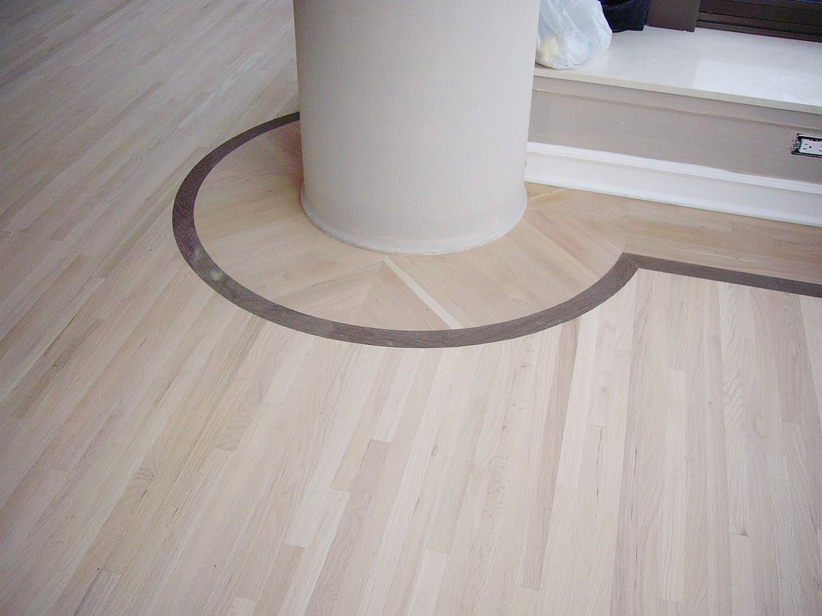 Wood Floor Inlays Borders Design Mr Floor Chicago Il