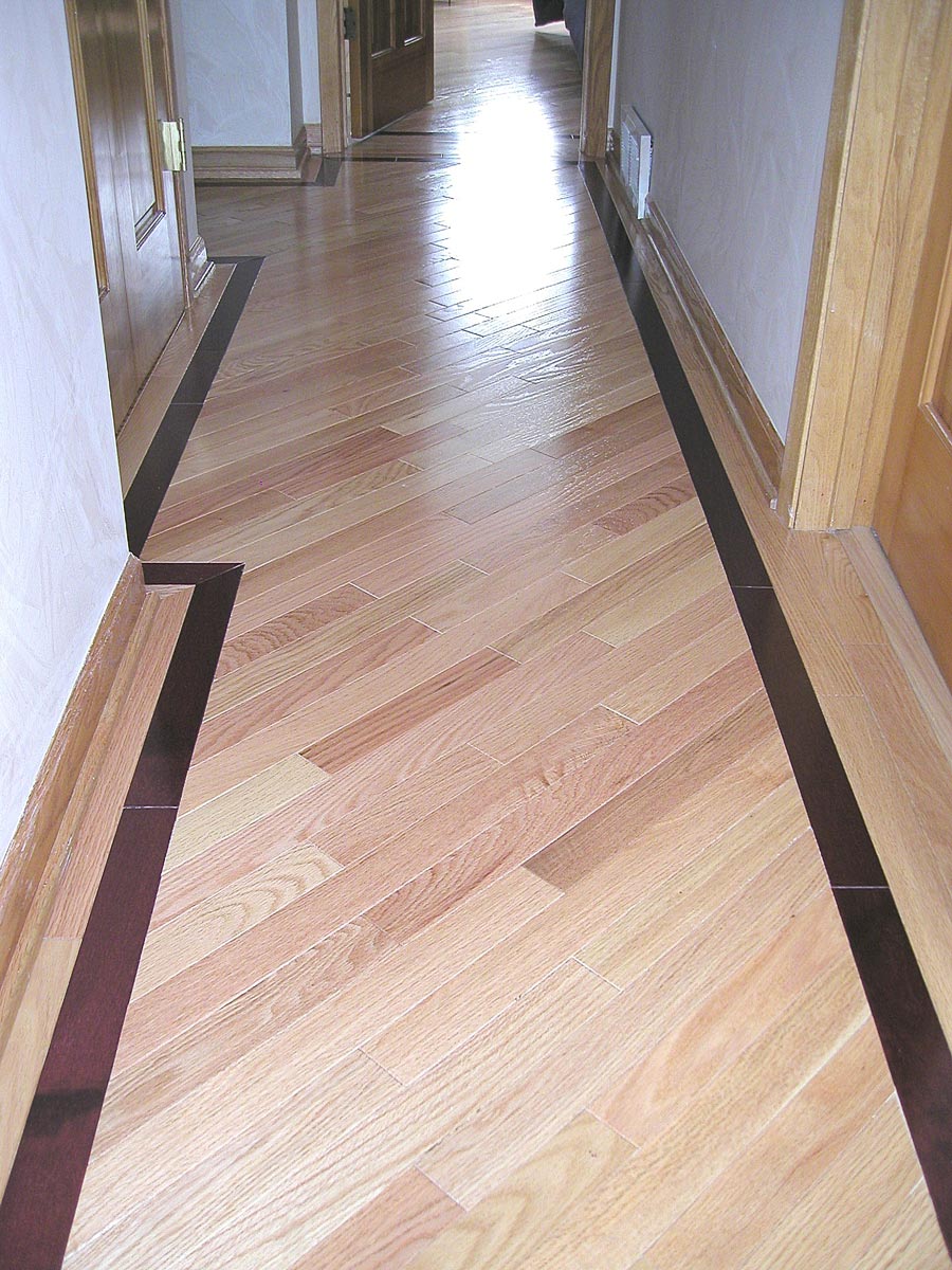 Wood Floor Inlays Borders And Design Mr Floor Chicago Il