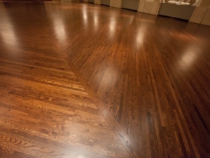 Standard Club Chicago Ballroom hardwood floor