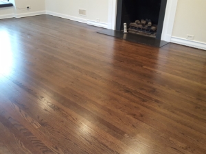 Dark Stained Red Oak